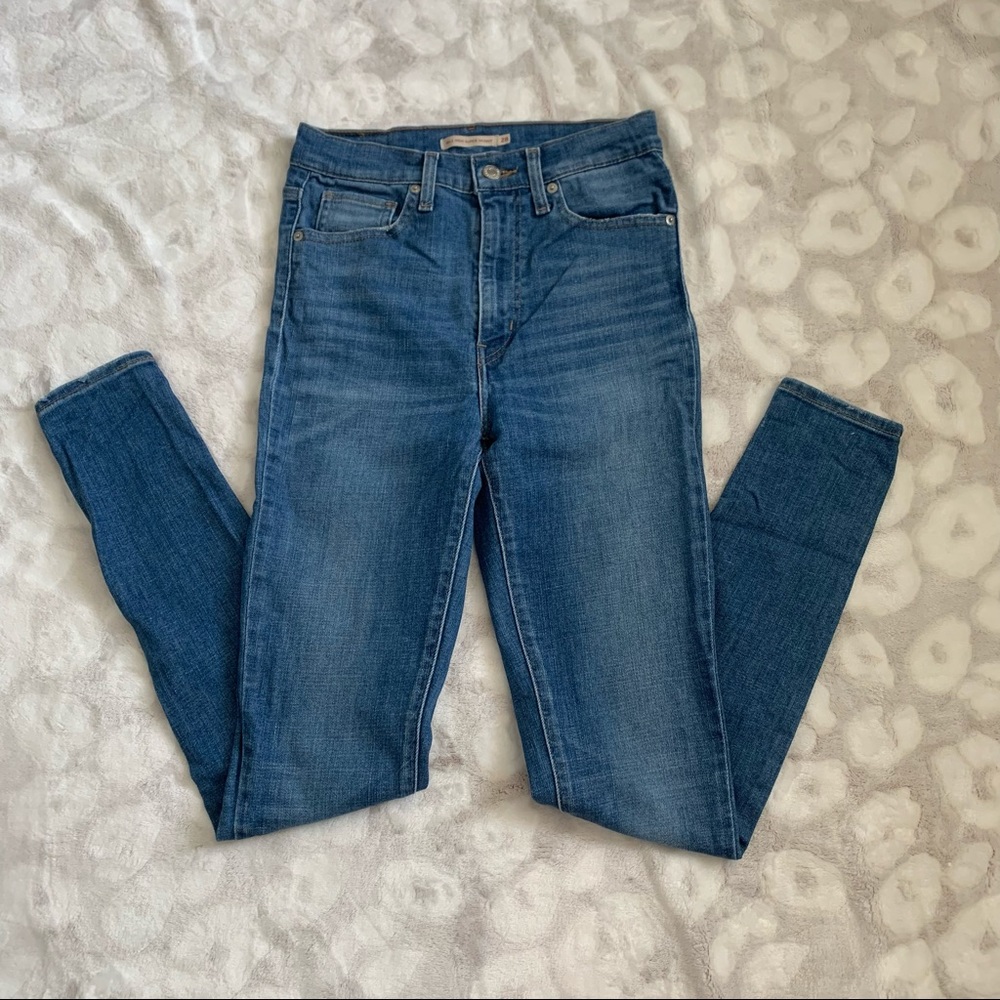 Levi’s Mile High Super Skinny Jeans Size 28